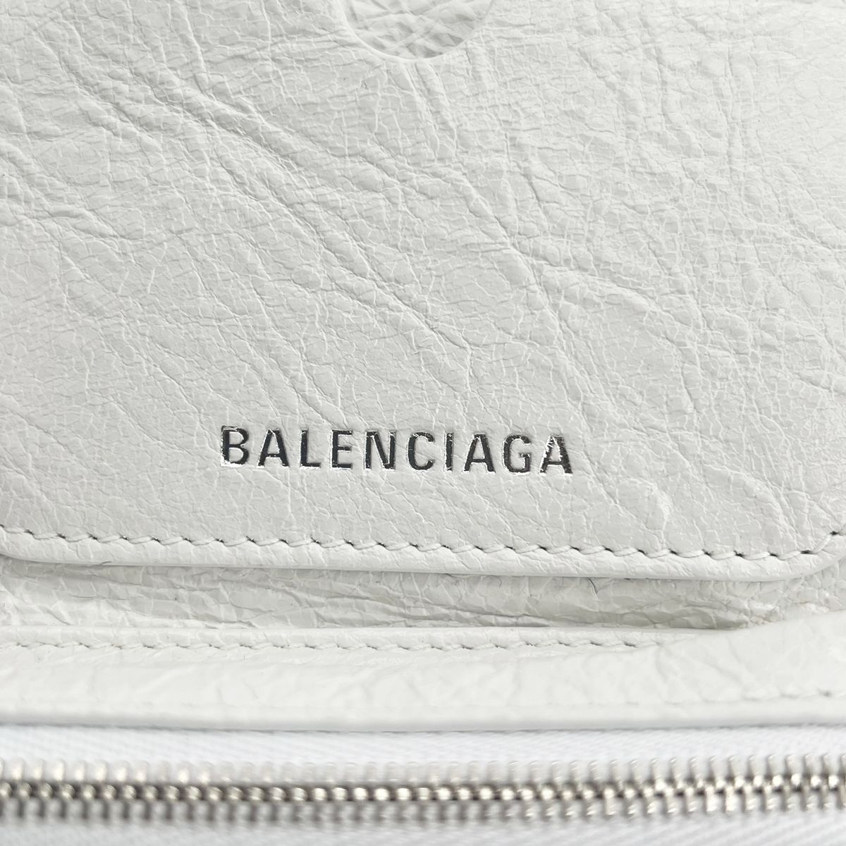 中古】 BALENCIAGA バレンシアガ 802227 ショルダーバッグ スーパー