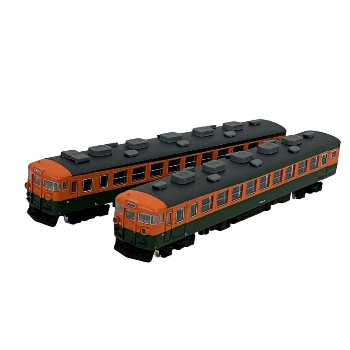 天賞堂 85003 85004 165系 直流急行電車 低屋根 基本 増結 各3両セット 鉄道模型 Zゲージ Tenshodo 中古 T11126982