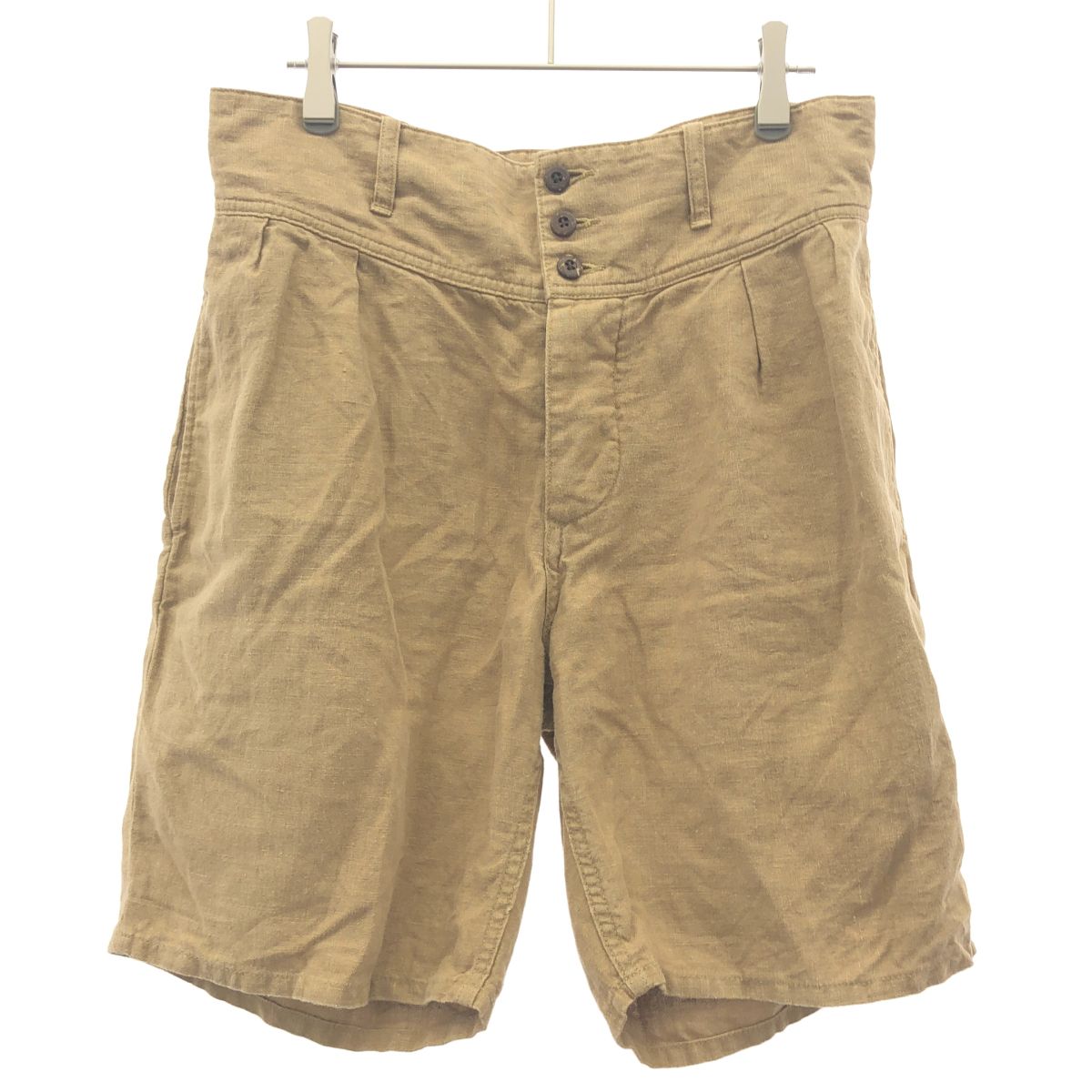 Nigel Cabourn ベージュ ショートパンツ 32サイズ Nigel Cabourn