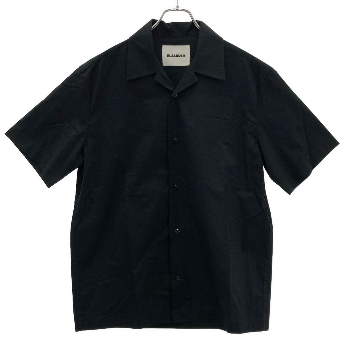 JIL SANDER ジルサンダー 25AW コットンポプリンチェックオープン 
