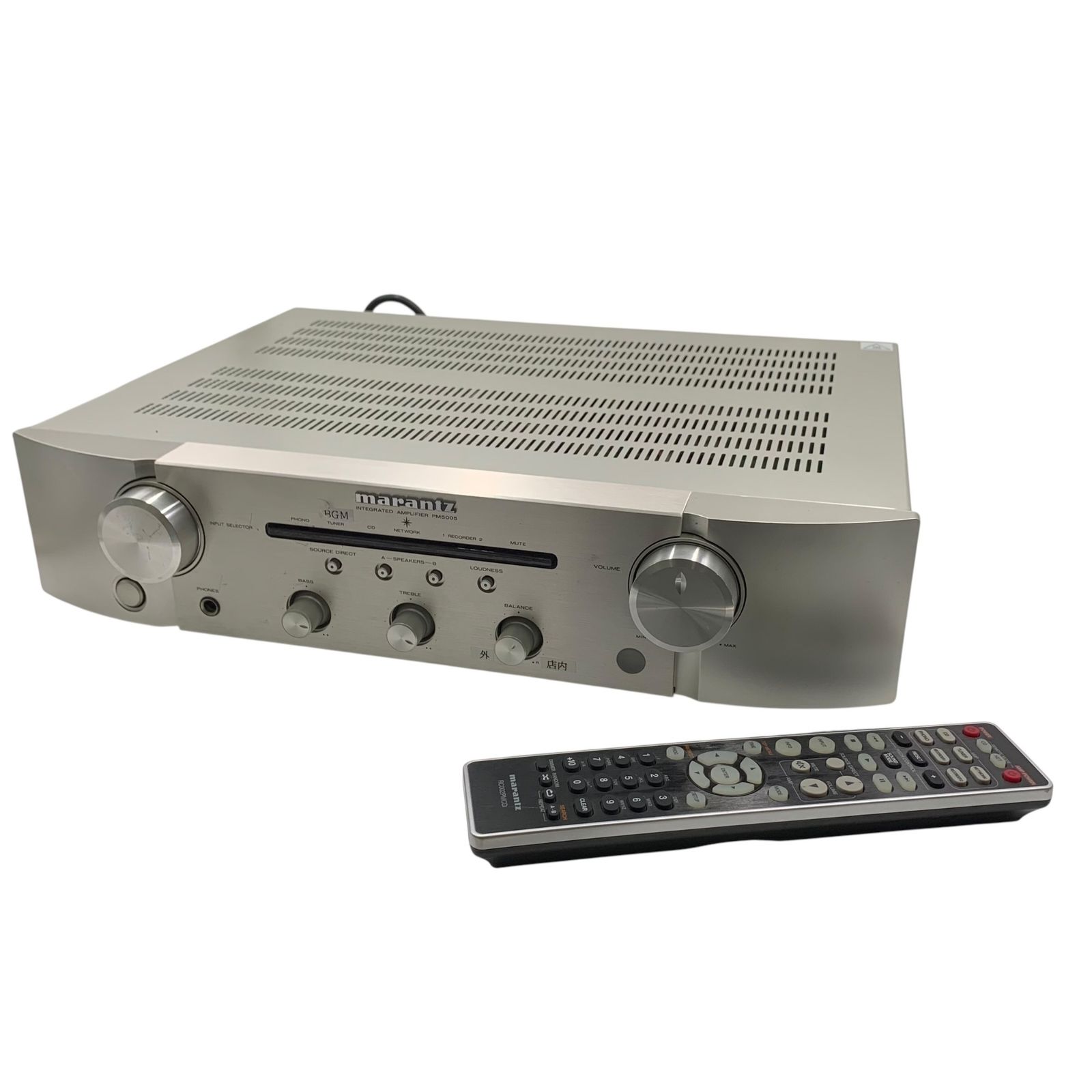オーディオ機器 Marantz PM5005 プリメインアンプ 2017年製
