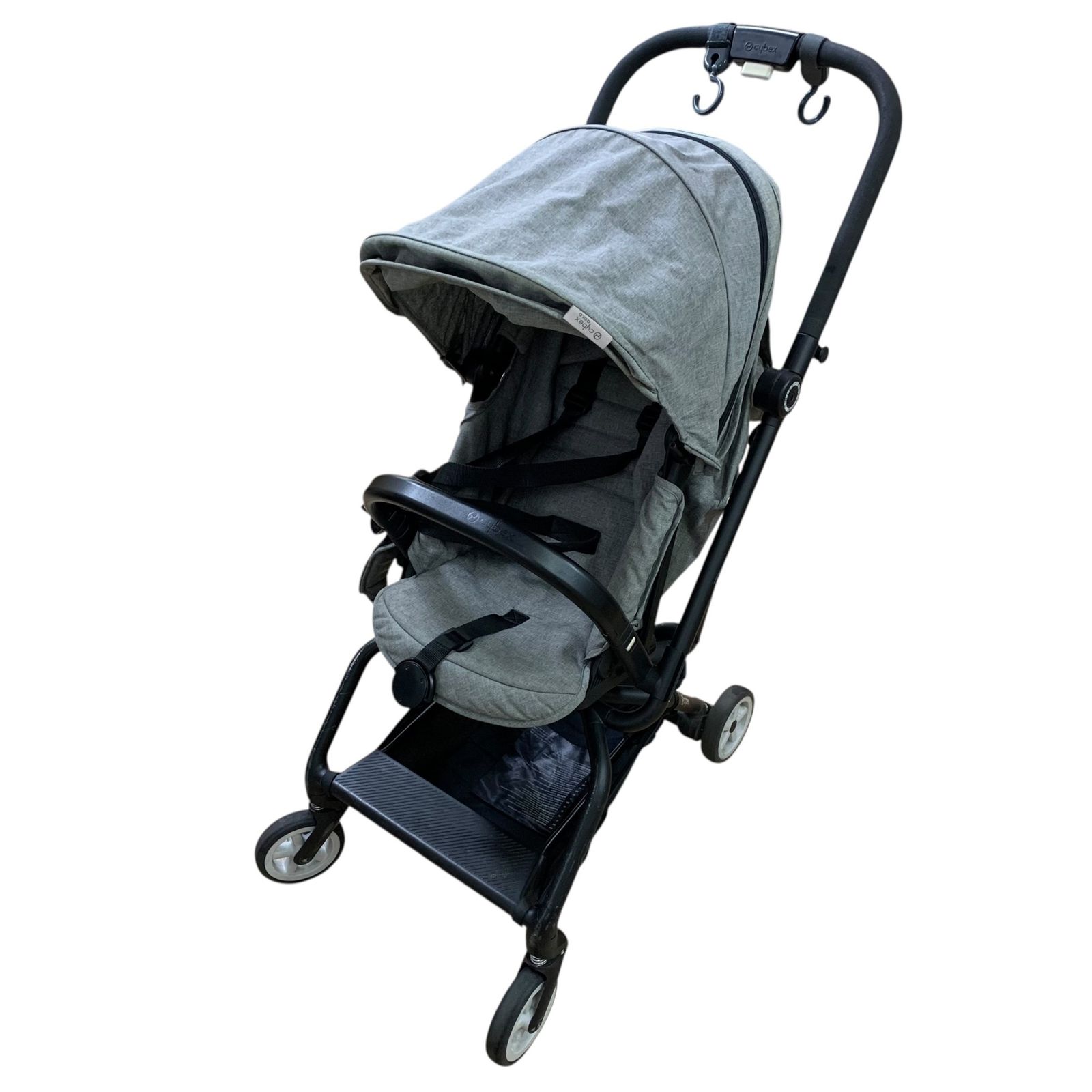 □Cybex EEZY S TWIST サイベックス ベビーカー 回転式 グレー 傷あり 