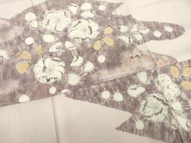 平和屋着物●訪問着　辻が花　流水花文　正絹　逸品　AABH4620ck 平和屋着物○訪問着 辻が花 流水花文 正絹 逸品 AABH4620ck - メルカリ