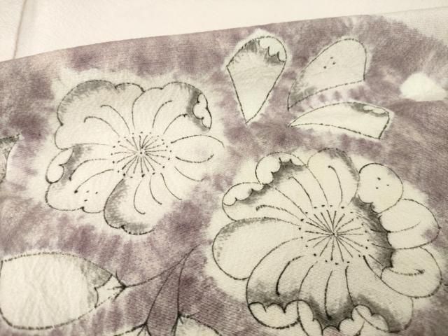 平和屋着物○訪問着 辻が花 流水花文 正絹 逸品 AABH4620ck - メルカリ