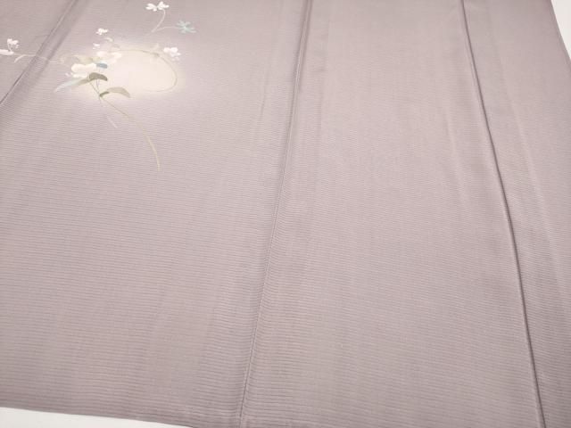 平和屋着物＊夏物 訪問着 絽 友禅 草花文 蛍暈し 正絹 逸品 CABF2448tx