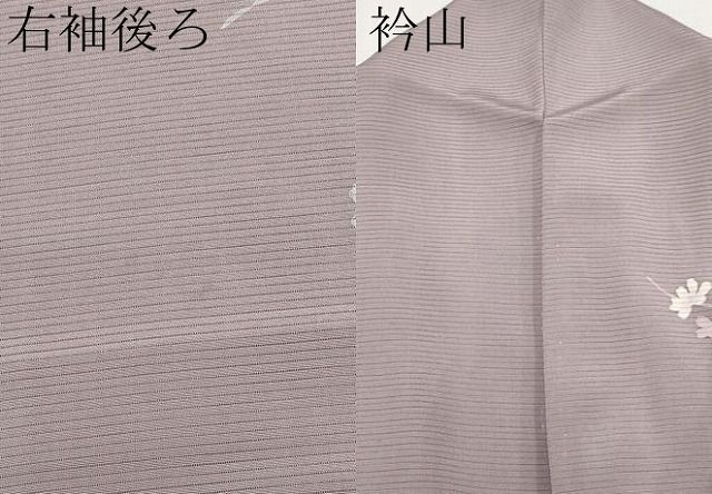 平和屋着物＊夏物　訪問着　絽　友禅　草花文　蛍暈し　正絹　逸品　CABF2448tx 平和屋着物＊夏物 訪問着 絽 友禅 草花文 蛍暈し 正絹 逸品 CABF2448tx