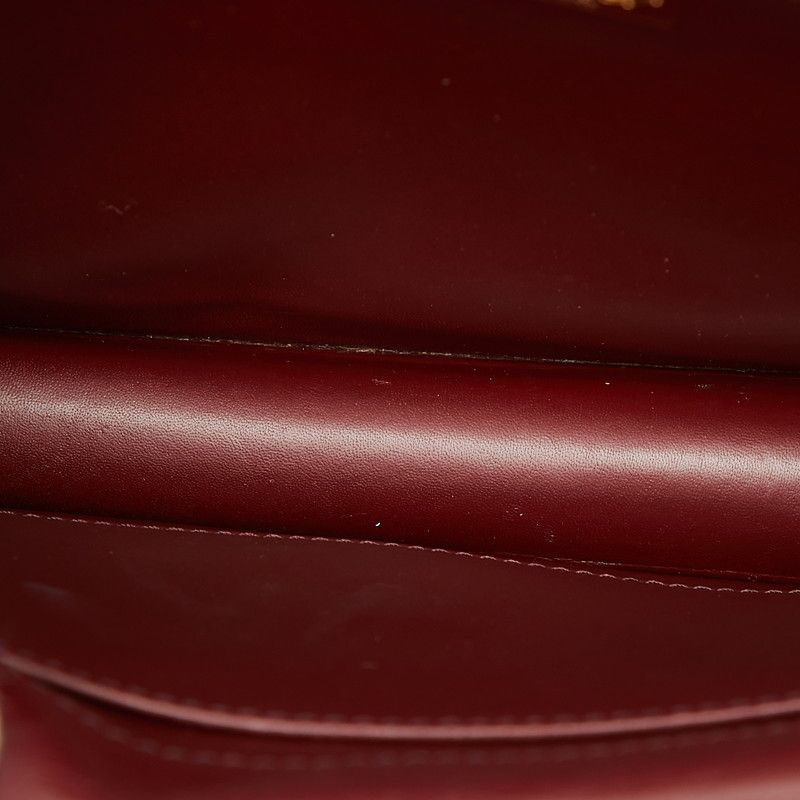 カルティエ マストライン 斜め掛け フラップショルダーバッグ レザー レディース CARTIER 【1-0262666】 Cartier（カルティエ） マストライン 斜め掛け フラップショルダー