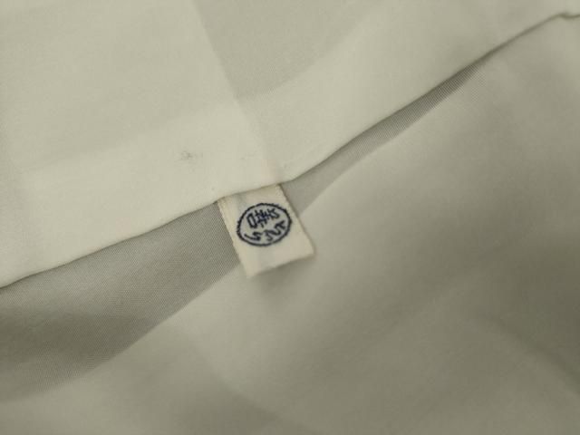 平和屋着物○訪問着 駒刺繍 花蝶文 黒地 金糸 正絹 逸品 AABH3770cs