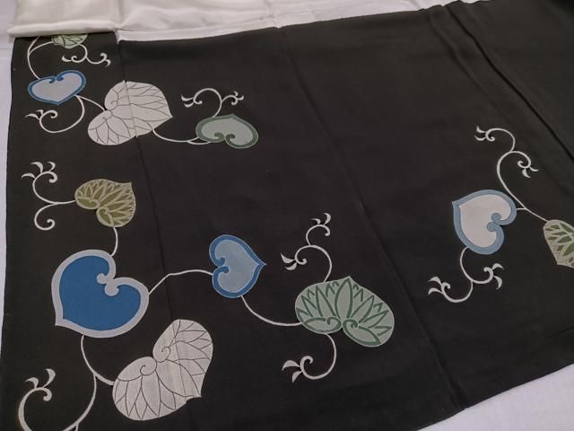 平和屋着物●豪華黒留袖　駒刺繍　葵　金彩　正絹　逸品　AABH6902ph 平和屋着物○豪華黒留袖 駒刺繍 葵 金彩 正絹 逸品 AABH6902ph - メルカリ
