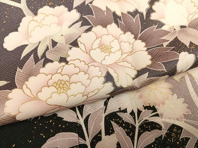 平和屋着物●訪問着　草花文　金彩　正絹　逸品　AABH6906ph 平和屋着物○訪問着 草花文 金彩 正絹 逸品 AABH6906ph - メルカリ