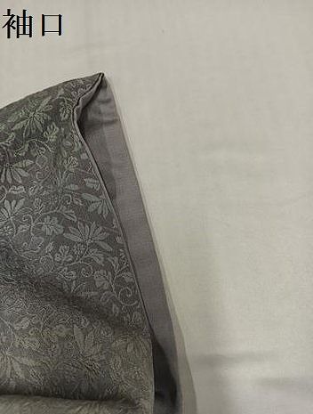 平和屋着物●お召　訪問着　花唐草地紋　正絹　逸品　AABH6936ph 平和屋着物○お召 訪問着 花唐草地紋 正絹 逸品 AABH6936ph - メルカリ