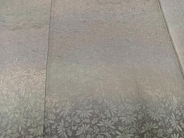 平和屋着物●お召　訪問着　花唐草地紋　正絹　逸品　AABH6936ph 平和屋着物○お召 訪問着 花唐草地紋 正絹 逸品 AABH6936ph - メルカリ