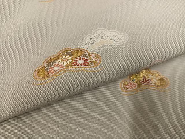 平和屋着物●訪問着　友禅　松　草花文　金彩　正絹　逸品　AABH6959ph 平和屋着物○訪問着 友禅 松 草花文 金彩 正絹 逸品 AABH6959ph - メルカリ