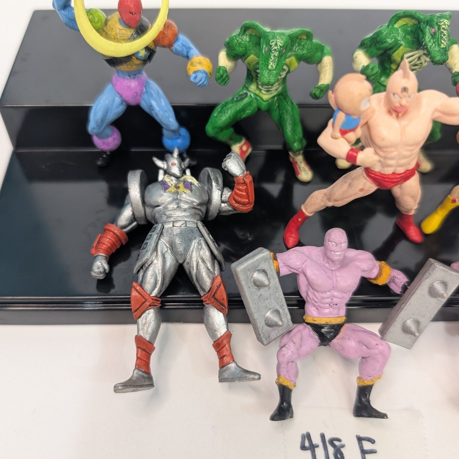 キン肉マン フィギュア ポッカ×キン肉マン 9個 まとめ売り 台座無し