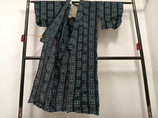 平和屋着物●久留米絣　単衣　花間道　綿　逸品　AABH8246ph 平和屋着物○久留米絣 単衣 花間道 綿 逸品 AABH8246ph - メルカリ