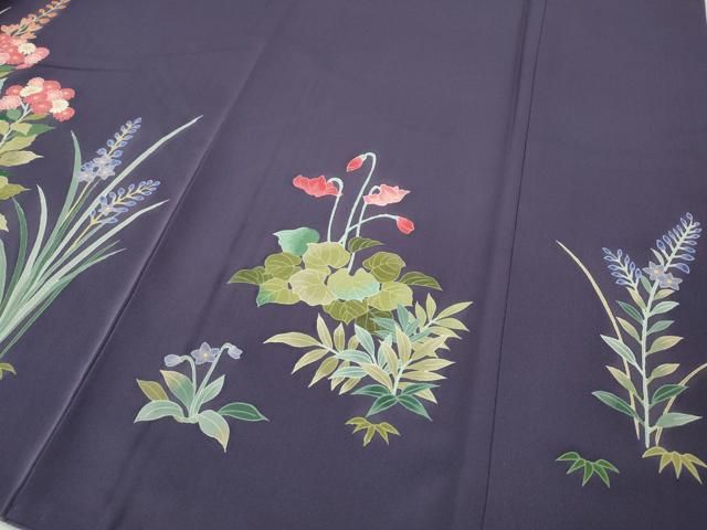 平和屋着物●訪問着　草花尽くし　正絹　逸品　CABF3282ut 平和屋着物○訪問着 草花尽くし 正絹 逸品 CABF3282ut - メルカリ