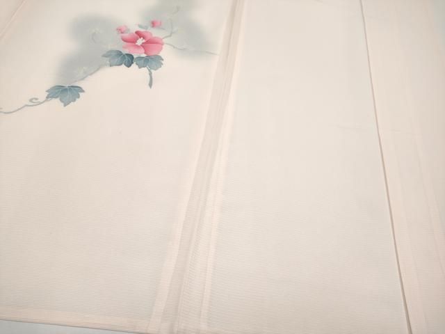 平和屋着物＊夏物 訪問着 絽 蔦の葉花文 暈し染め 正絹 逸品