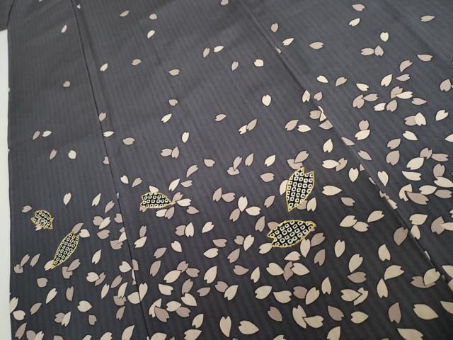 平和屋着物○訪問着 駒刺繍 舞桜文 正絹 逸品 AABH8841cs - メルカリ