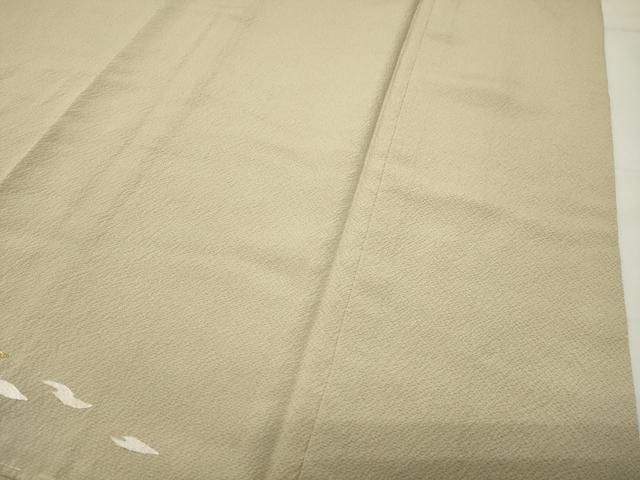 平和屋着物○訪問着 総刺繍 吉祥文 暈し染め 金糸 正絹 逸品 未使用