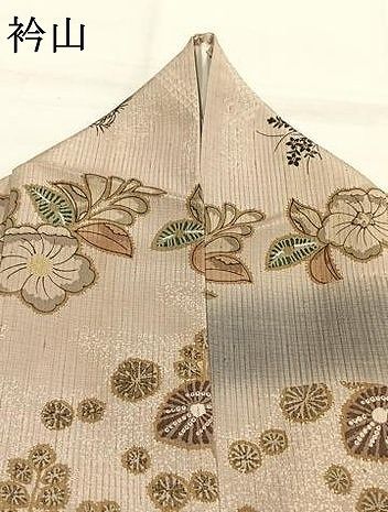平和屋着物●訪問着　作家物　辻が花　暈し染め　金彩　三越扱い　正絹　逸品　AABH4989fy 平和屋着物○訪問着 作家物 辻が花 暈し染め 金彩 三越扱い 正絹 逸品