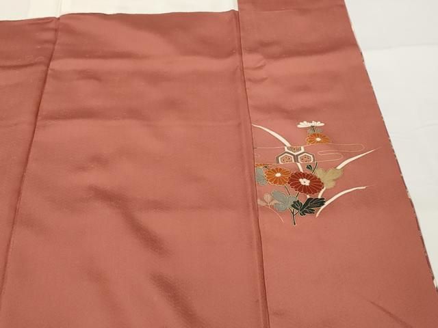 平和屋着物□訪問着 エ霞花文 暈し染め 金彩 正絹 逸品 AABI6400st