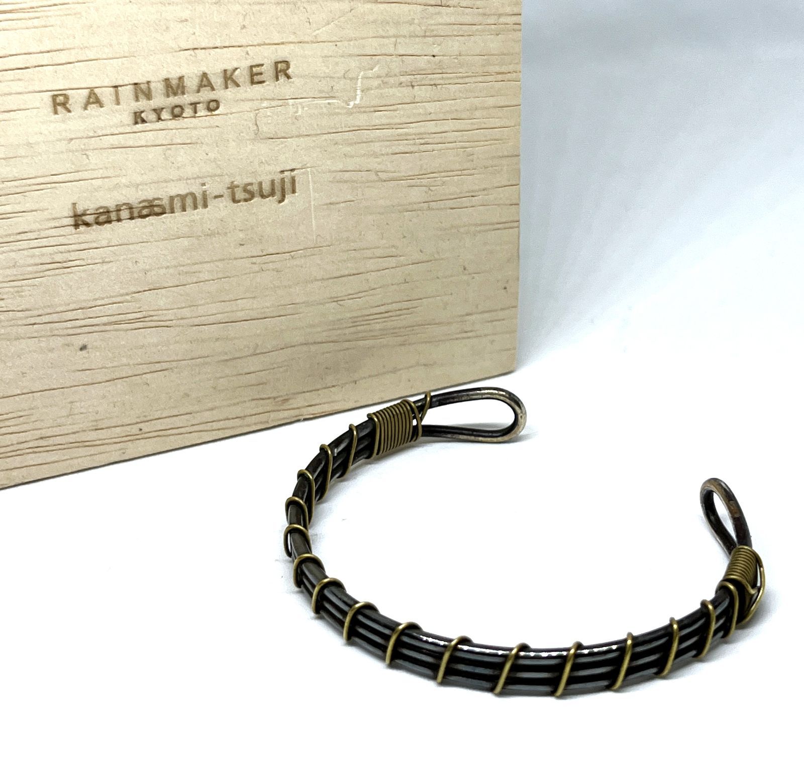 RAINMAKER × KANAAMI TSUJI｜レインメーカー 金網つじ WIRE BANGLE