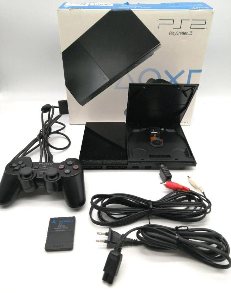 SCPH-90000【美品箱あり】PS2ブラック ✨完動美品!✨箱付 SCPH-90000 薄型 PS2 - メルカリ