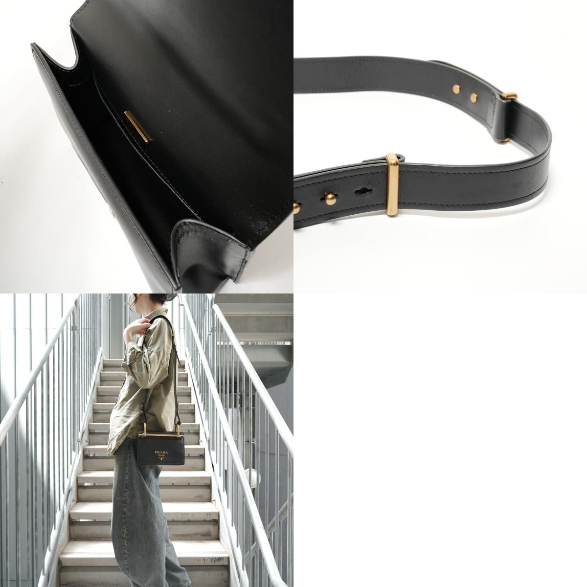 プラダ PRADA ピオニエールレザーバック 【公式通販】