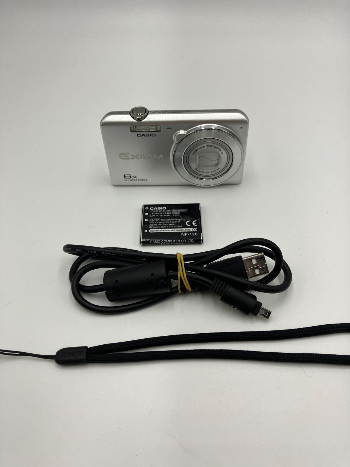 美品 CASIO EXILIM EX-ZS33 オリジナルストラップ付 コンデジ 楽天市場