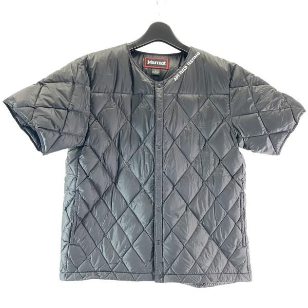 STABRIDGE×Marmot DOWN T-SHIRT ブラック サイズL スタブリッジ 