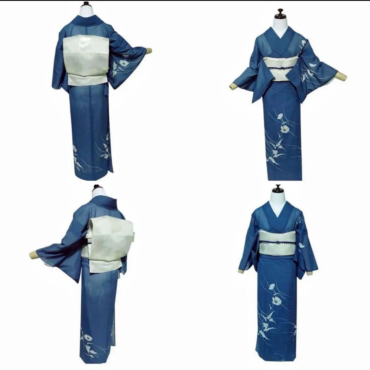 美品　夏着物　正絹　絽　訪問着　フルセット　4点 正絹絽袋帯 美品 夏着物 正絹 絽 訪問着 フルセット 4点 正絹絽袋帯 - メルカリ