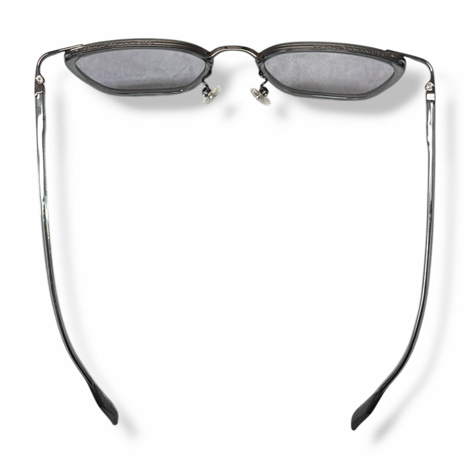 参考上代48400円 Yohji Yamamoto POUR HOMME TITANIUM ACETATE OPTICAL
