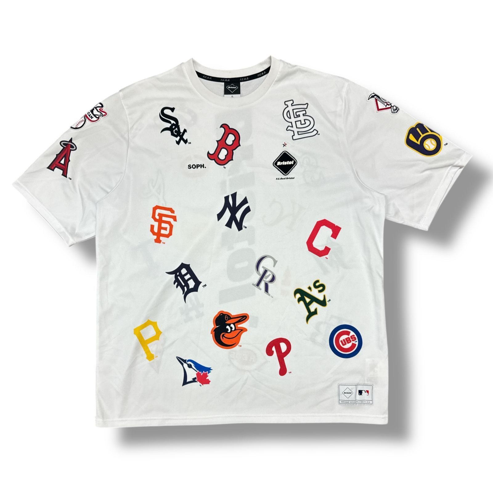 F.C.Real Bristol 21AW MLB TOUR ALL TEAM BIG TEE MLBツアーオール
