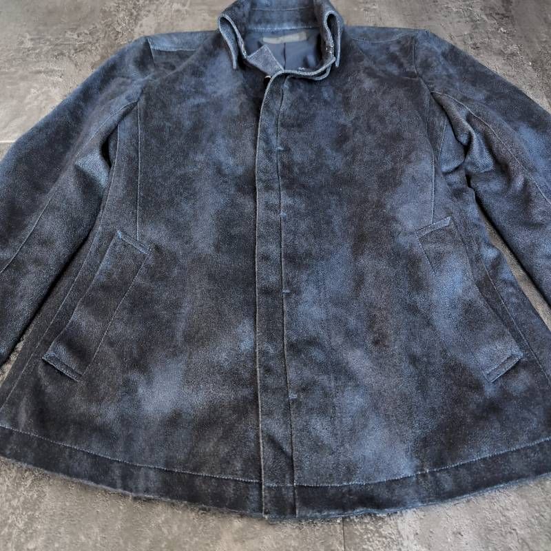 Tornado Mart Faux Suede Jacket Men's L Navy トルネードマート