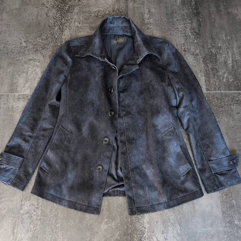 Tornado Mart Faux Suede Jacket Men