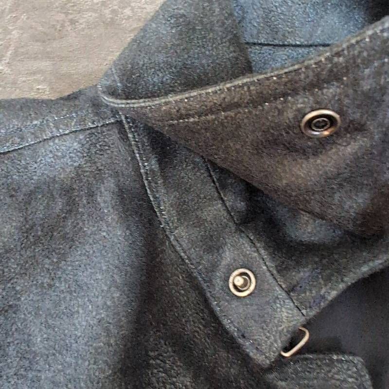 Tornado Mart Faux Suede Jacket Men's L Navy トルネードマート