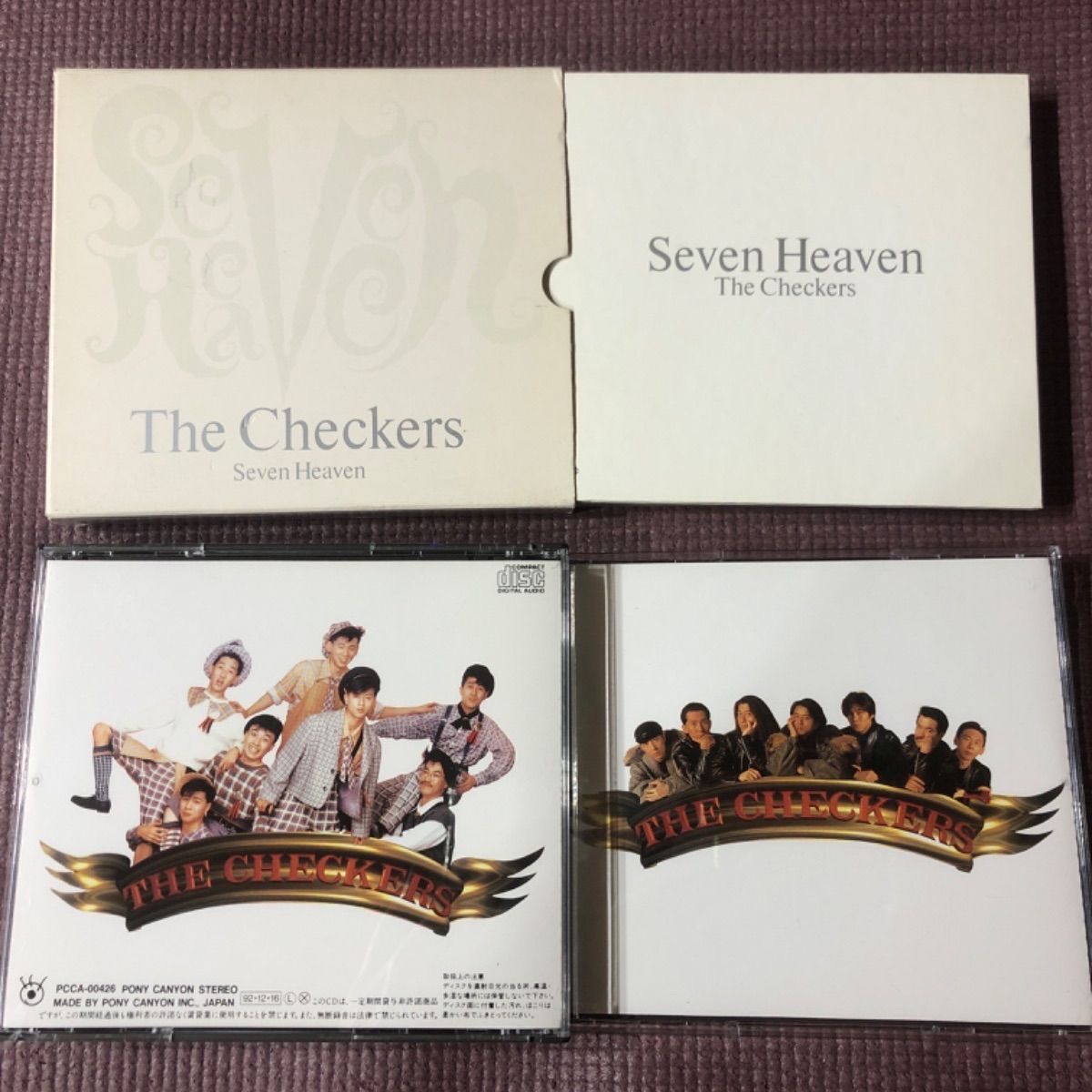 チェッカーズ2点セット⬜7枚目アルバム『Seven Heaven』⬜3枚組ベスト
