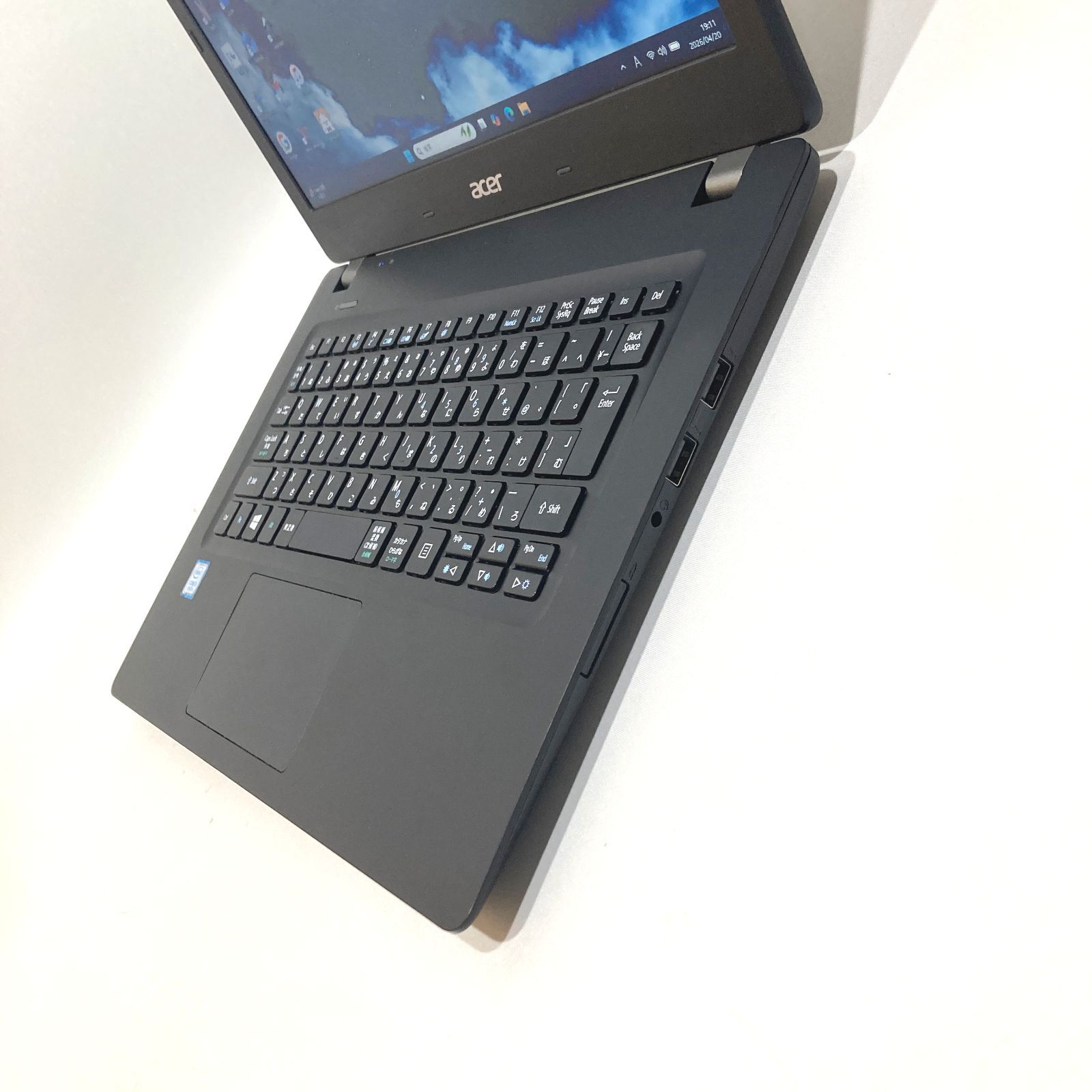 ノートPC 初心者向け✨カメラ・オフィス・大容量◇黒◇すぐ使える