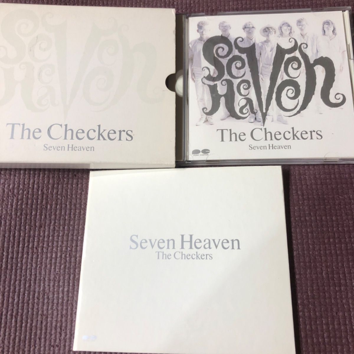 チェッカーズ2点セット⬜7枚目アルバム『Seven Heaven』⬜3枚組ベスト 