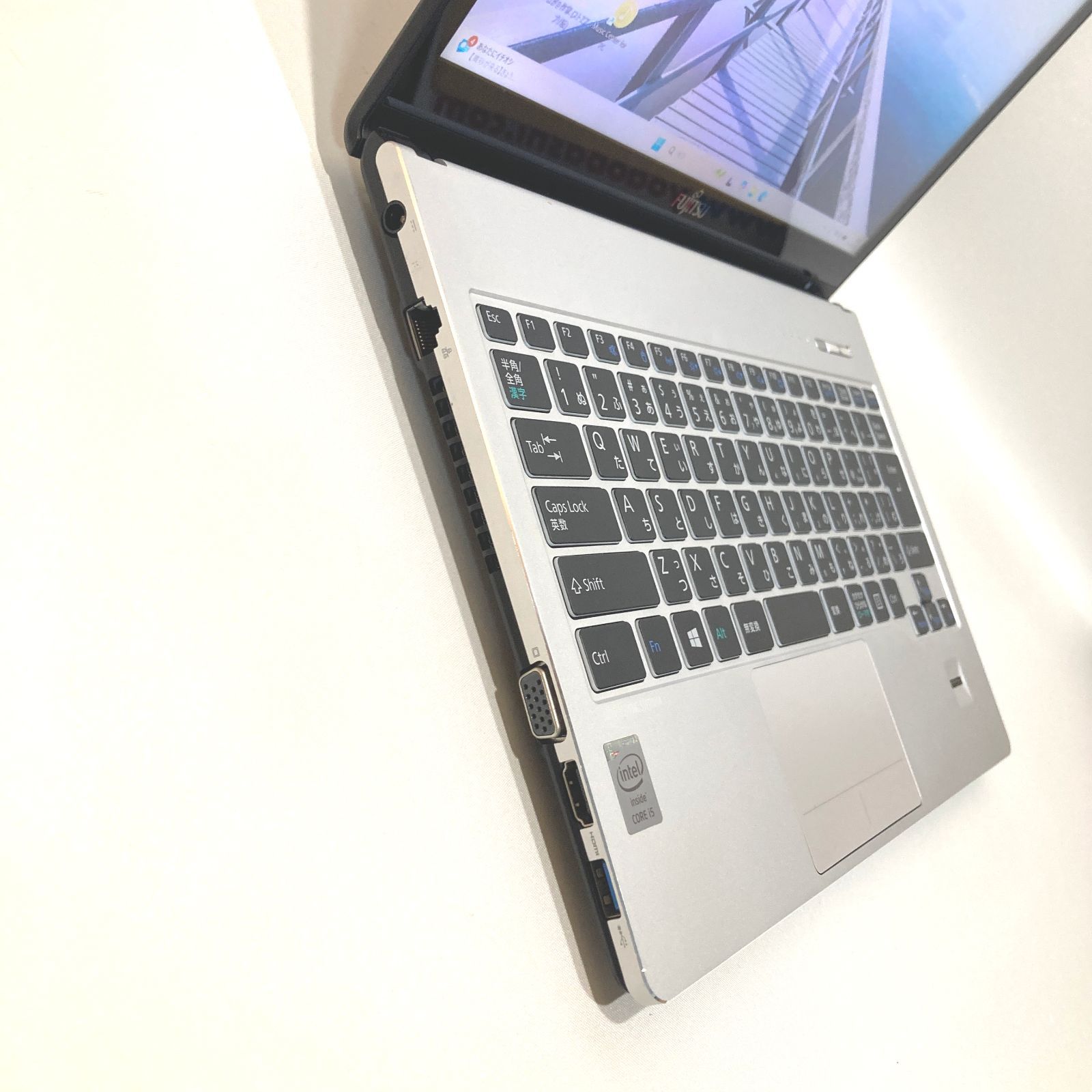 タッチパネル✨富士通ノートPC Office付 WQHD◇シルバー - メルカリ