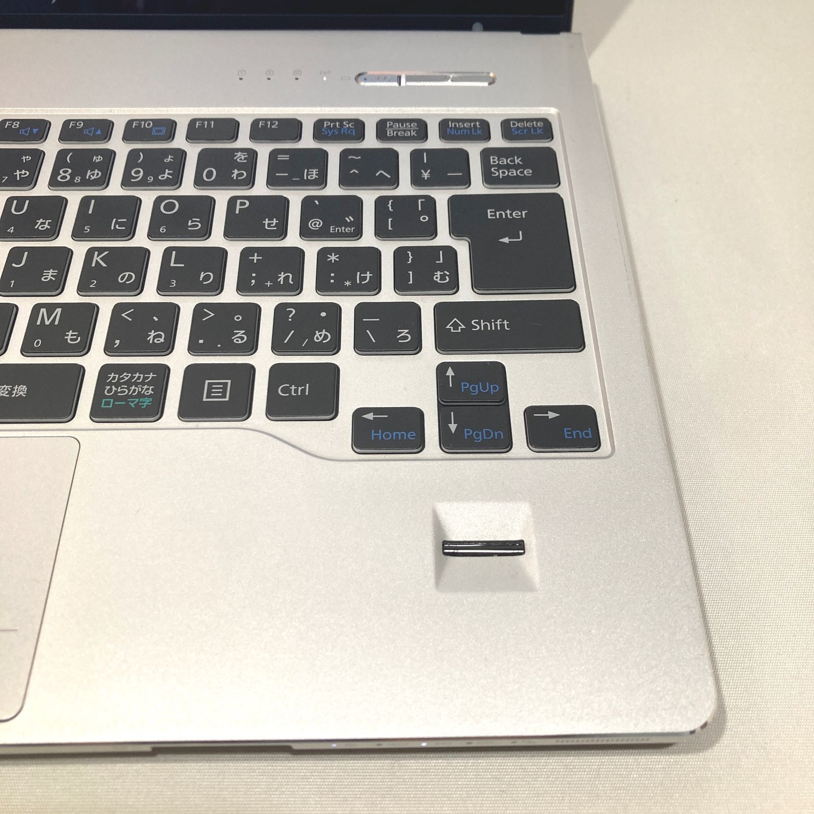 初心者✨オフィス・タッチパネルシルバーすぐ使えるノートパソコンD598