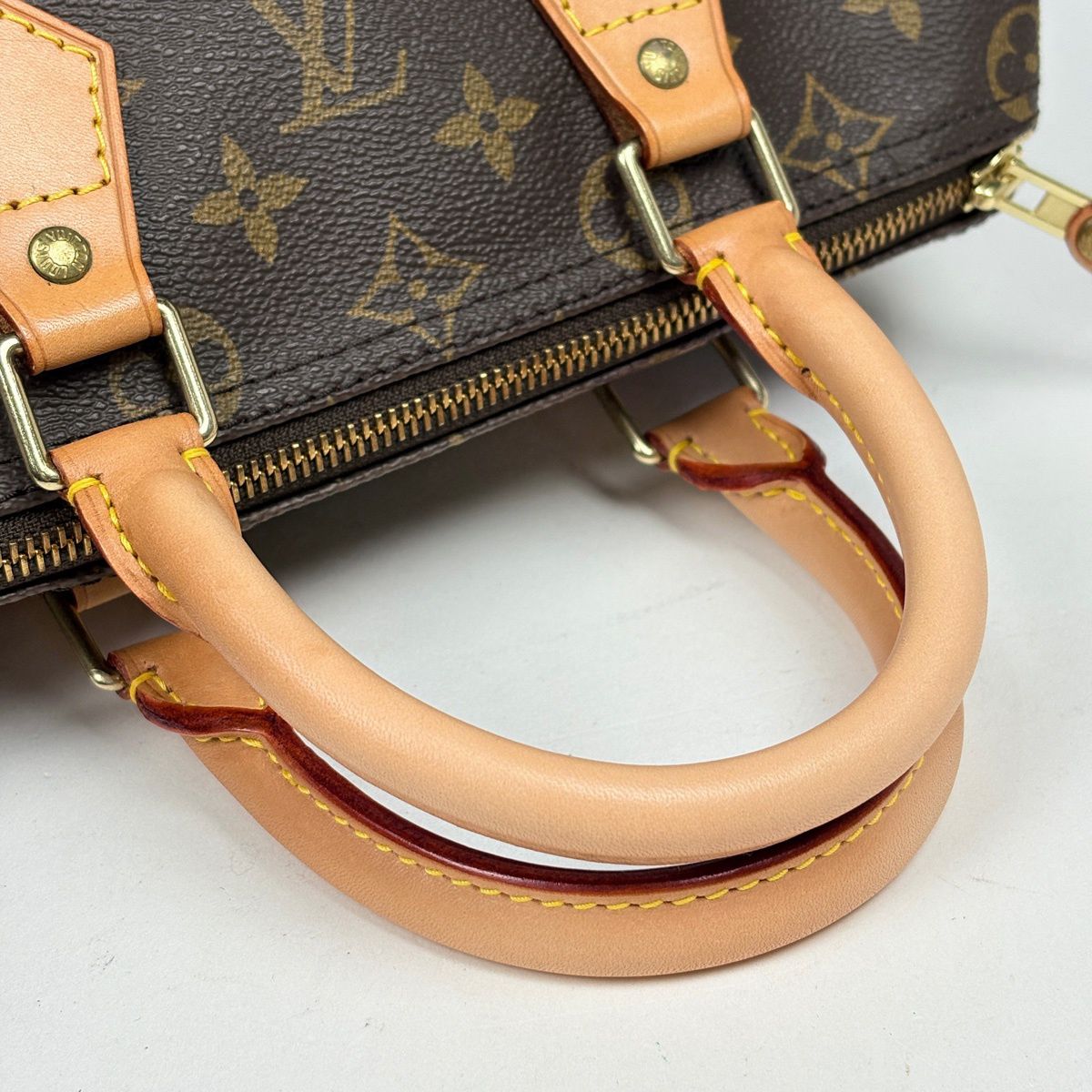 【美中古品】ルイヴィトン スピーディ25 モノグラム M41528 鑑定済み LOUIS VUITTON ルイ・ヴィトン スピーディ25 バッグ モノグラム M41528