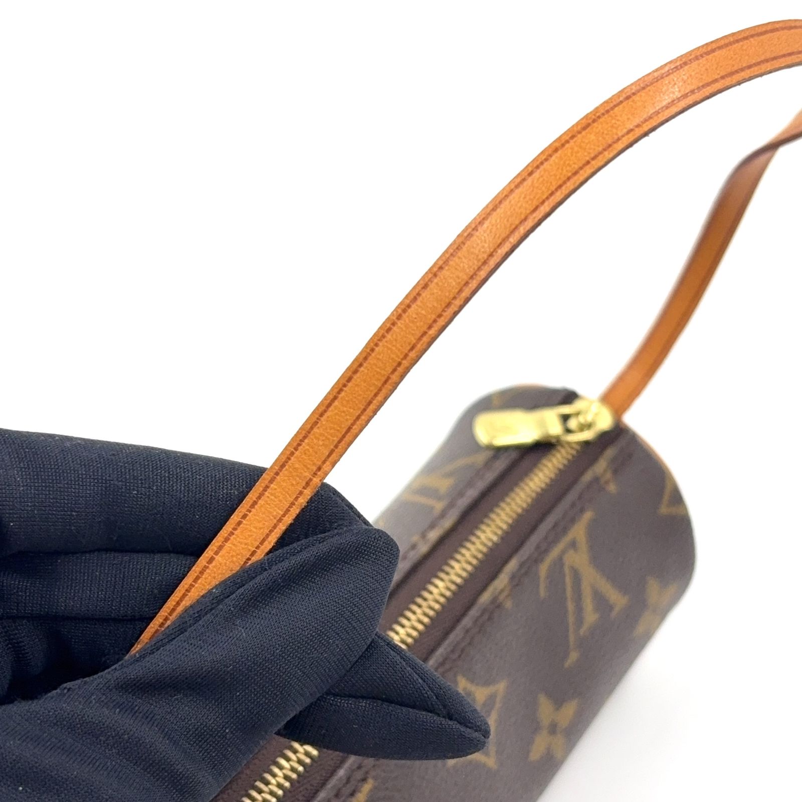 LOUIS VUITTON モノグラム パピヨン用付属 モノグラム レザー×PVC 