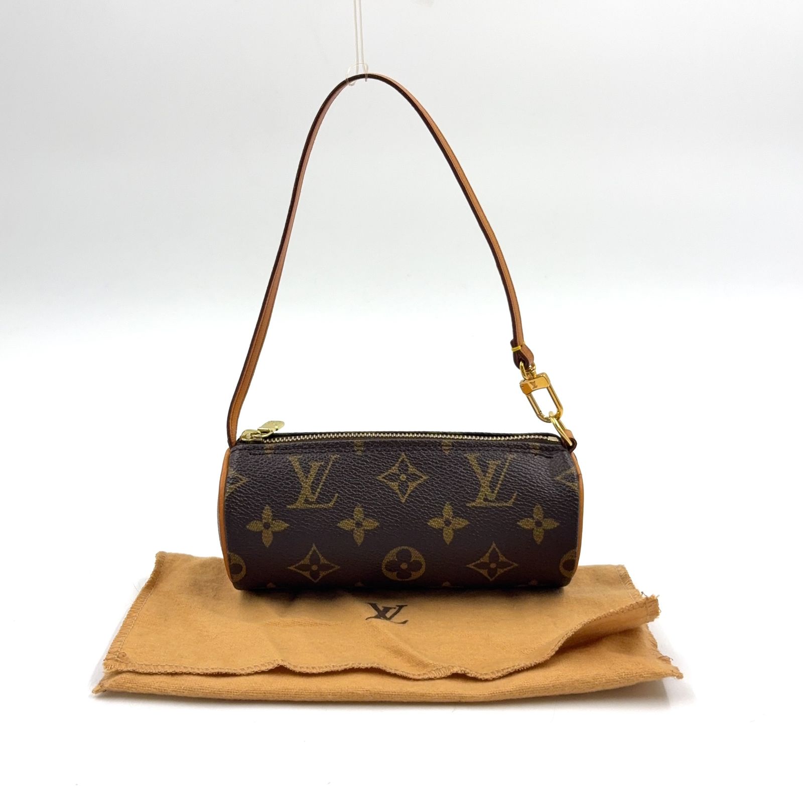 LOUIS VUITTON モノグラム パピヨン用付属 モノグラム レザー×PVC 