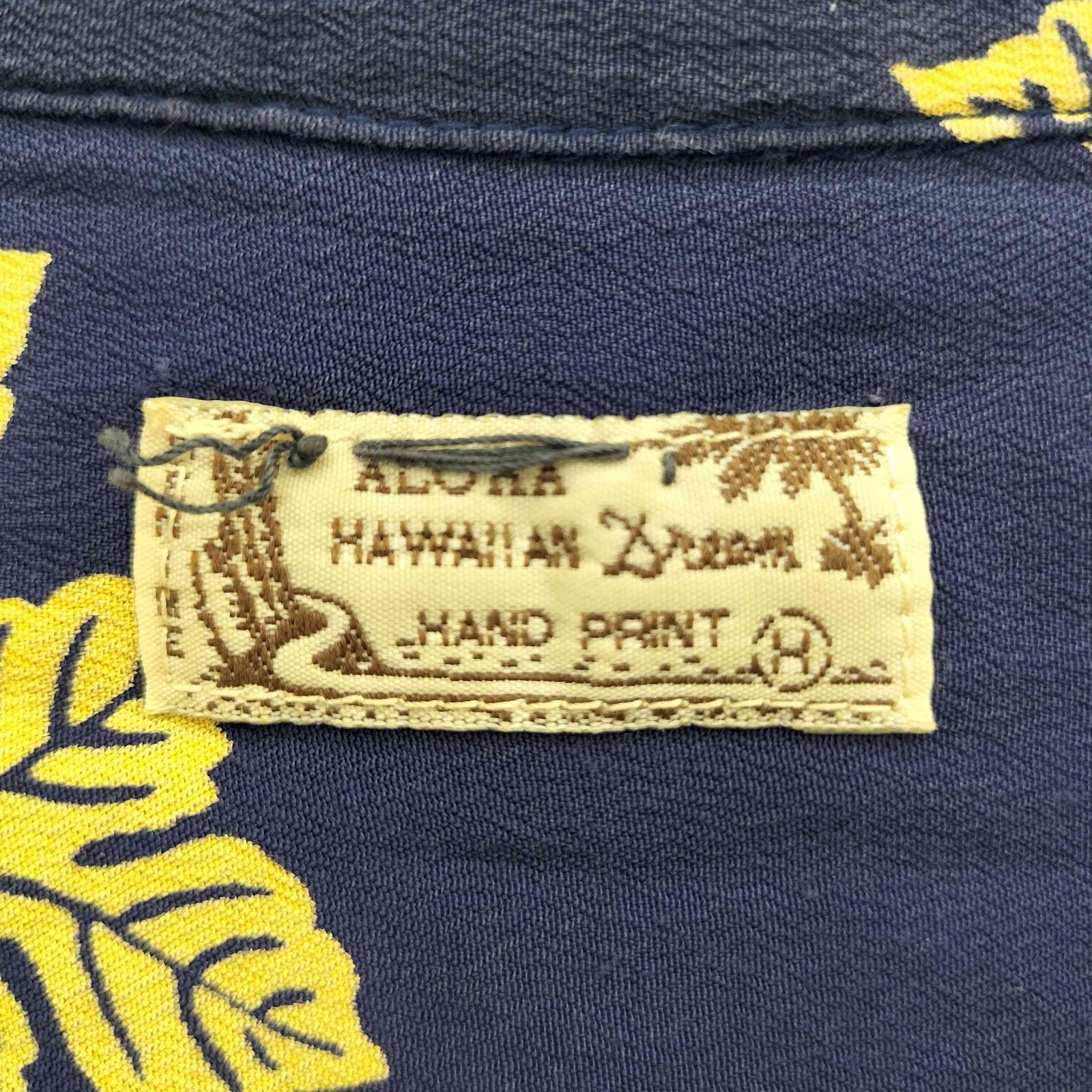 ドゥニーム Denime HAWAIIAN DREAM レーヨン100 アロハ半袖シャツ