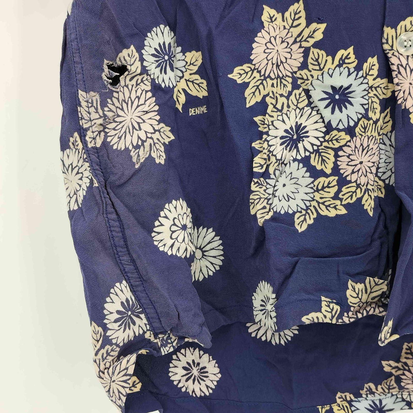 ドゥニーム Denime HAWAIIAN DREAM レーヨン100 アロハ半袖シャツ