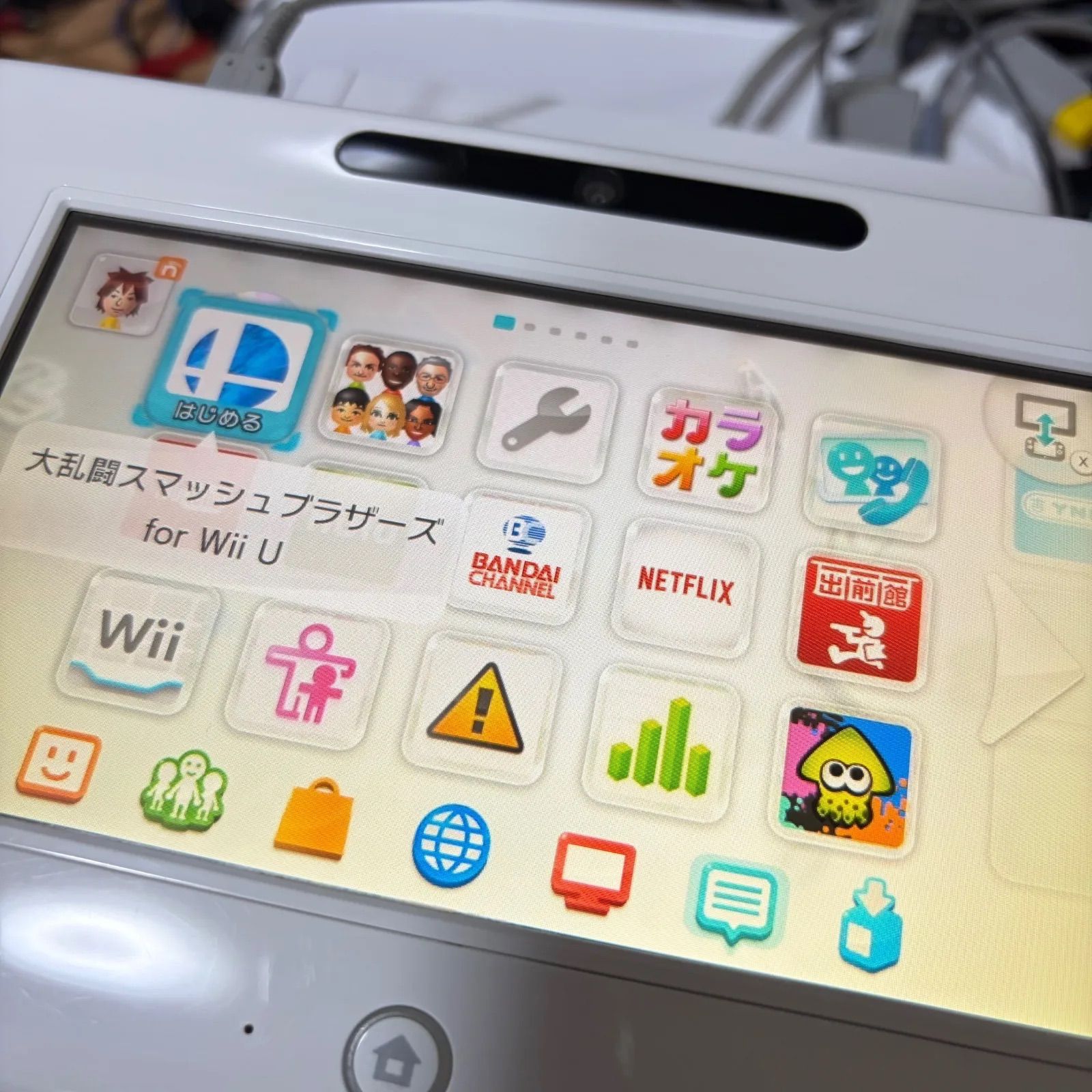 動作確認済】WiiU 本体セット 32GB ホワイト 白色 h - メルカリ