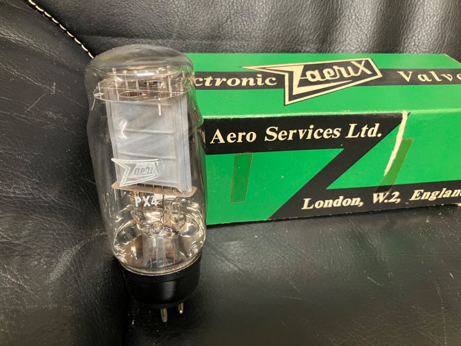 真空管 ZAERIX PX4 真空管アンプ 部品 パーツ 元箱付き