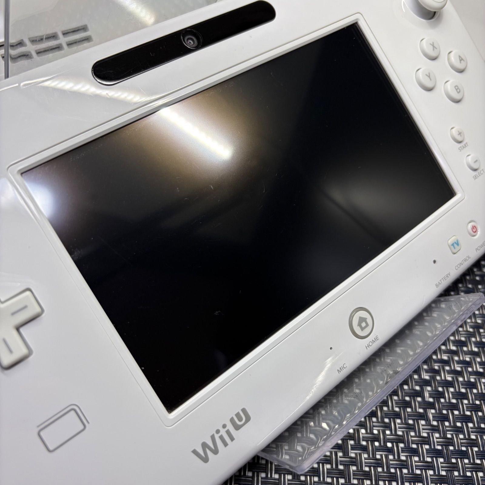 動作確認済】WiiU 本体セット 32GB ホワイト 白色 k - メルカリ