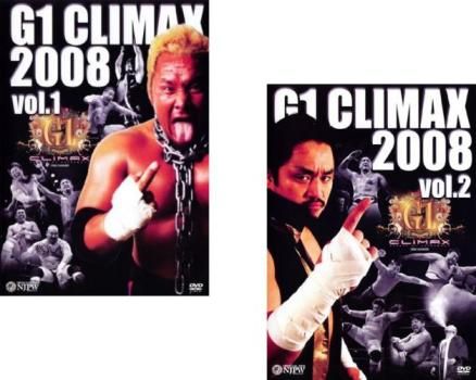 G1 CLIMAX 2008 VOL.1と2 G1 WORLD NJPW VOL.1と2 2008 CLIMAX スポーツ・フィットネス